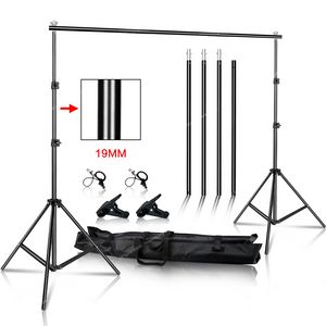 Photo Video Studio Backdrop Background Stand Photography Muslin Backgrounds Picture Canvas Frame Support System With Carry Bag Photo StudioBackgrounds