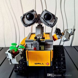 678+PCS Yapı Taşları Yenilik Komik Oyuncak Robot Tuğla Yapı Taş Bulmaca Montajı Diy Boy Eğitim Oyuncak Çocuk Doğum Günü Noel Hediyesi