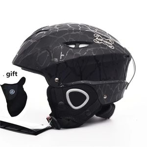 Ski Helmets Brand Ski Helmet Integrally-Molded Professional Adult Snowboard Helmet Men Women Skating/Skateboard Winter Sports Helmets 231114