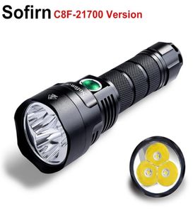 Sofirn C8F 21700 Version Powerful LED flashlight Triple Reflector XPL 3500lm Super Bright Torch with 4 Groups Ramping 2204019138150