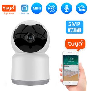 Новая умная камера Tuya, мини Wi-Fi, IP-камера, внутренняя беспроводная камера видеонаблюдения для дома, 2 МП с автоматическим отслеживанием, камера для домашних животных