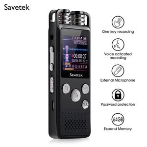 Digital Voice Recorder Professional Activated Audio 8GB 16GB 32G USB Pen Non Stop 80hr Recording PCM Support TF Card 231117