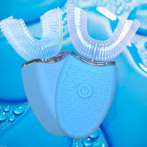 Mavi Hafif Diş Beyazlatma Kiti Elektrikli Akıllı Yüksek Frekanslı Diş Temizleme Beyazlatma Enstrümanı 100 Set