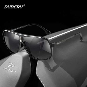 Солнцезащитные очки DUBERY Aviation Поляризованные солнцезащитные очки Мужские классические брендовые дизайнерские ретро повседневные солнцезащитные очки для вождения и путешествий gafas de sol para hombre Q231118