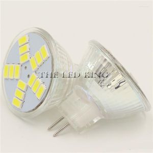 1pcs/lot MR11 Cam LED lamba Mini Ampul AC DC 12V SMD5730 Spotlight Chandelier Yüksek Kalite Aydınlatma Halojen Lambaları Değiştirin