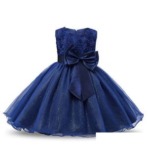 Christening Dresses Linda2023 M1906 Show White Black Baby Kids Clothing Not Real 101-120 Drop Delivery Maternity Dhl8K