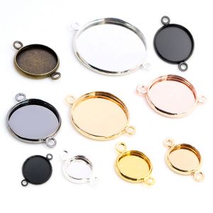 8-25mm Cabochon Base Tray Bezels Blank Gold Bracelet Setting Supplies For Jewelry Making Findings Accessories Jewelry MakingJewelry Findings Components