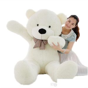 Animais de pelúcia de pelúcia de 180 cm de ursinho de ursinho grande brinquedos mais baixo preço para meninas Valentine Gift Drop Drop Delivery Gifts Dhfl6