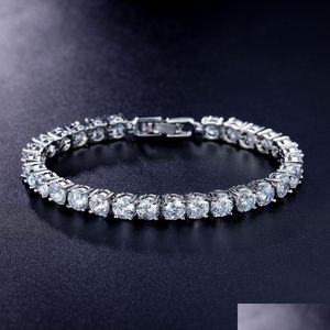 Бисер 10 %/Set Fashion Новейшая продажа уникальный дизайн розовый золото Zircon Женский браслет для подарков на день матери подарки подарки Jewel Dh4bz