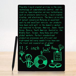 Drawing Painting Supplies 11 5 Inci Layar Penuh Prima Tulisan Tangan LCD Menulis Tablet Papan Gambar Elektronik Buku Catatan Pendidikan Mainan Anak anak 230418