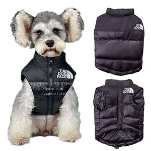 Vêtements d'hiver pour chiens The Dog Face Designer Vêtements pour chiens 90 % duvet de canard Gilets pour petits chiens de taille moyenne Épaissir Manteau chaud pour animaux de compagnie Manteaux pour chiots coupe-vent doux Noir 3XL A402