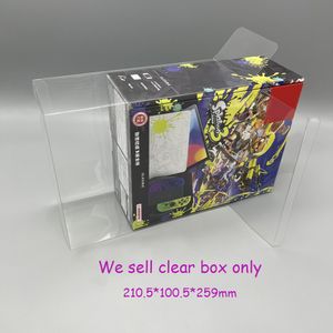 Clear protective PET cover For SWITCH NS OLED collection display storage protection box