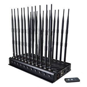 Блокировщики супер 22 антенн могут блокировать WIFI GPS Bluetooth UHF/VHF RC315 433 868 МГц LOJACK GSM 2G 3G 4G 5G bloqueador