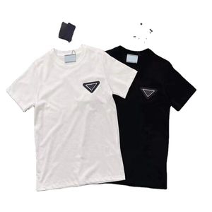 TR lüks tişört gevşek tasarımcı t-shirt dijital baskı baskılı tişörtler erkek sokak 3D trend kısa kollu örgü tr perçin