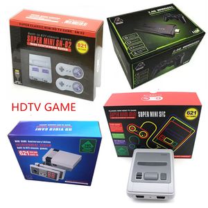 HDTV 1080P Ausgang TV NES621 SFC621 SNES821 M8 Spielkonsole Video-Handheld-Spiele für SFC NES-Spielekonsolen Kinderfamilie Spielautomat Box Kindergeschenk 620