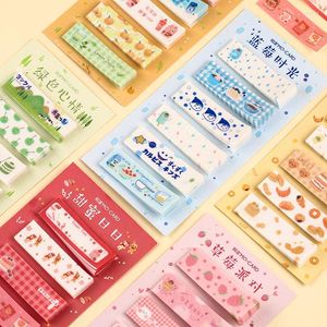 Страницы Kawaii Splicing Snack Series Memo Memo Pad Diary Planner Diy Message Message Note Note Paper закладка школьная канцелярские товары Escolar