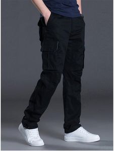 Calças de brim roxas calças jeans dos homens designerr calças de algodão masculino combate tático calças multi bolsos 788