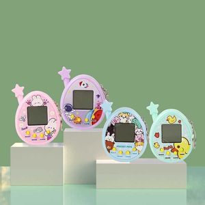 Kids Toys New Electronic Pet Machine Virtual Dog Cultivation Mini Pocket Video Game Keychain Toy Different Pattern Of Birthday Gift