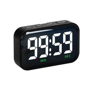 Kitchen Timers 9 3 5 75 2 6cm Magnetic 99Min 59S LED Digital Countdown HD Cooking for Study Yoga Fitness Stopwatch 230419