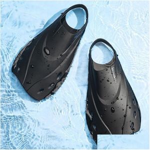 Fins & Gloves Fins Gloves 1 Pair Snorkel Open Heel Swim Pers Short For Snorkeling Diving Ming Adt Men Womens 230311 Drop Delivery Spor Dhrqh
