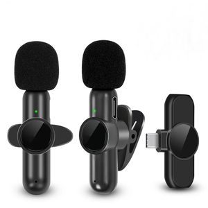 K3 Новая беспроводная лавальер K3 Микрофон Аудио -видеозапись для iPhone/iPad/Android/Xiaomi/Samsung Live Live Live