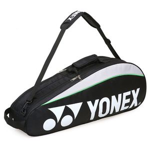 Badminton Sets Original Bag 3 Rackets With Shoes Compartment Shuttlecock Racket Sports Men Or Women 9332bag 230419