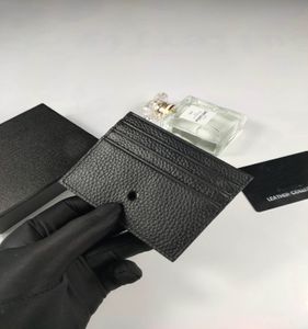 Moda erkek kredi kartı cüzdan klip cüzdan tutucu lüks lüks en iyi deri çantalar Avrupa kadın kartı klibi kutularla ayarlanmış mikro cüzdanlar