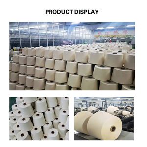 Other Home Textile Popular Design High Density Compact Spun 100% Cotton Raw White For Bleaching And Dyeing Weaving Yarn