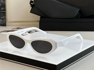 Yeni Moda Avant-Garde Çağdaş tarzı açık koruma gözlükleri tasarım asetat güneş gözlükleri basit kedi göz şekli çerçevesi 5dd58