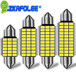 1x C10W C5W LED CANBUS FESTOUSU 31mm 36mm 39mm 42mm Araba ampulü için Işık Plakası Lambası Beyaz Ücretsiz Hata