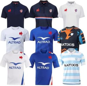 2023 France Super Rugby Jerseys Whotshirt 22 23 Новый Maillot de Foot Boln Men Shirt Sportwear Размер S-5xl Top Caffenge