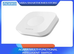 Xiaomi Mijia AQara Smart Многофункциональный интеллектуальный беспроводной ключ-переключатель со встроенной функцией гироскопа работает с Android IOS APP3698227