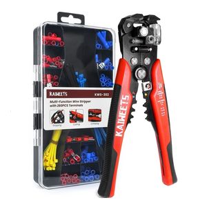 Pliers Wire Stripper Tools Set Multitool KWS 302 Automatic Stripping Cutter Cable Crimping Electrician Repair 230419