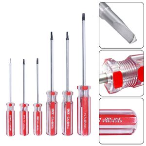 Screwdrivers 6pcs Precision Set Triangle Drive Removal Repair Tool TA1 8 TA2 0 TA2 3 TA2 7 TA3 0 230419