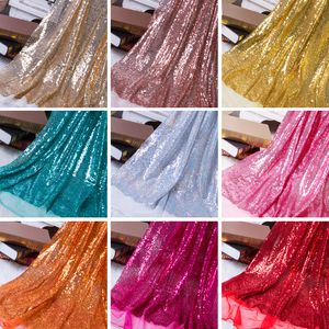 Tecido 130x50cm de tecido de lantejoulas paillette brilhante rosa ouro prata glitter glitter renuncia a festa de aniversário decoração de DIY Material 230419