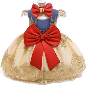 Kız Elbiseleri Kızın Dantel Prenses Elbisesi Bebek Kız 1 2 Yaşındaki Doğum Günü Partisi Kıyafetleri Doğan 2. Vaftiz Elbisesi Bebek Noel Giyim