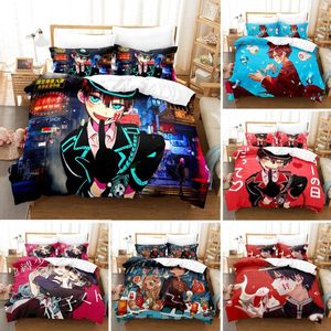 Yatak setleri yere bağlı çocuk Hanako-kun tuvalete bağlı set anime yorgan kapağı yorgan yatak çift boyutlu yetişkin çocuklar hediye