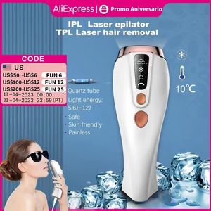 Эпилятор P Oepilator Laser Устройство для удаления волос Ice Cooling IPL 6 Lever Home Использование Depilador A Owy для женщин 230421