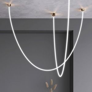 Nordic hortum LED avizesi yemek için oturma odası merkezi masa mutfak yatak odası kolye lambası minimalist dekor aydınlatma ışınları