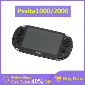 Portable Game Players Original PSVITA 1000PSV2000 console handheld game comes with 32GB64GB128GB memory card and free games 231120