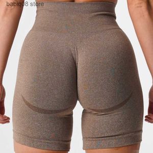 Yoga kıyafeti yüksek bekleme sorunsuz yoga şortları kadınlar için fitness bisikletçisi şort bisiklete binmek kısa seksi ganimet tozlukları çömelme geçirmez spor salonu legging t230421