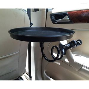 Storage Bottles Car Food Tray With Clamp Bracket Folding Dining Table Drink Holder Pallet Back Seat Water Cup Swivel