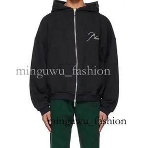 Designe Hoodie Rhude Jackets Lette Emboidey Bullet Zippe Spring Fall Мужская повседневная одежда для пар Outdoo Coat Мужская женская толстовка Vasity 670 958 502