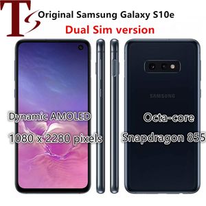 Samsung Galaxy S10e G970 ricondizionato dual SIM Octa Core Snapdragon 855 LTE sbloccato smartphone Android 5.8