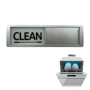 Магнитные средства для мытья окон, грязно-чистый магнит для посудомоечной машины, нецарапающийся знак, легко читаемый слайд, прочные идеальные знаки для 230621 ZZ