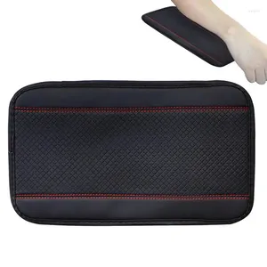 Interior Accessories Center Console Cover PU Leather Waterproof Protector Car Armrest Box Pad 3D Embossing