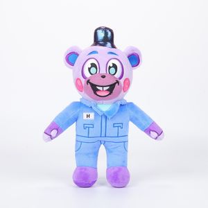 Fnaf güvenlik ihlali harabe oyuncak oyuncaklar peluş oyuncak beyaz 26cm doktor ayı doldurulmuş bebek çocuk oyuncakları