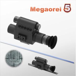 Телескопический бинокль Megaorei 5-го поколения, охотничье зеркало для винтовки ночного видения, оснащенное орбитальным зажимом Monoeye, инфракрасный тип 231121