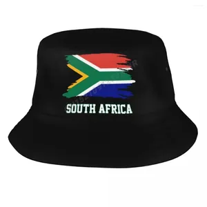 Beralar Kova Şapkaları Güney Afrika bayrağı havalı Afrikalı hayranlar güneş gölge açık yaz balıkçı kapakları balık tutma şapkası