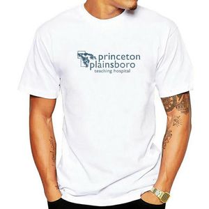 Erkek Tişörtleri Ev M.D MD Princeton Plainsboro Lisanslı Yetişkin T-Shirt Pamuk Tee Shirt Street Wear Moda 230422